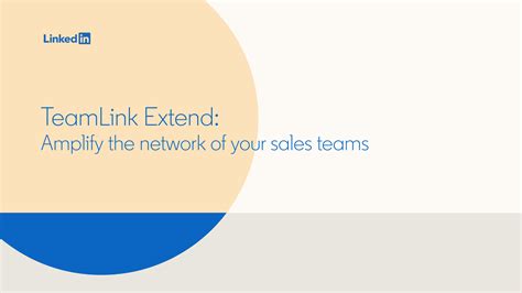 sales navigator teamlink.